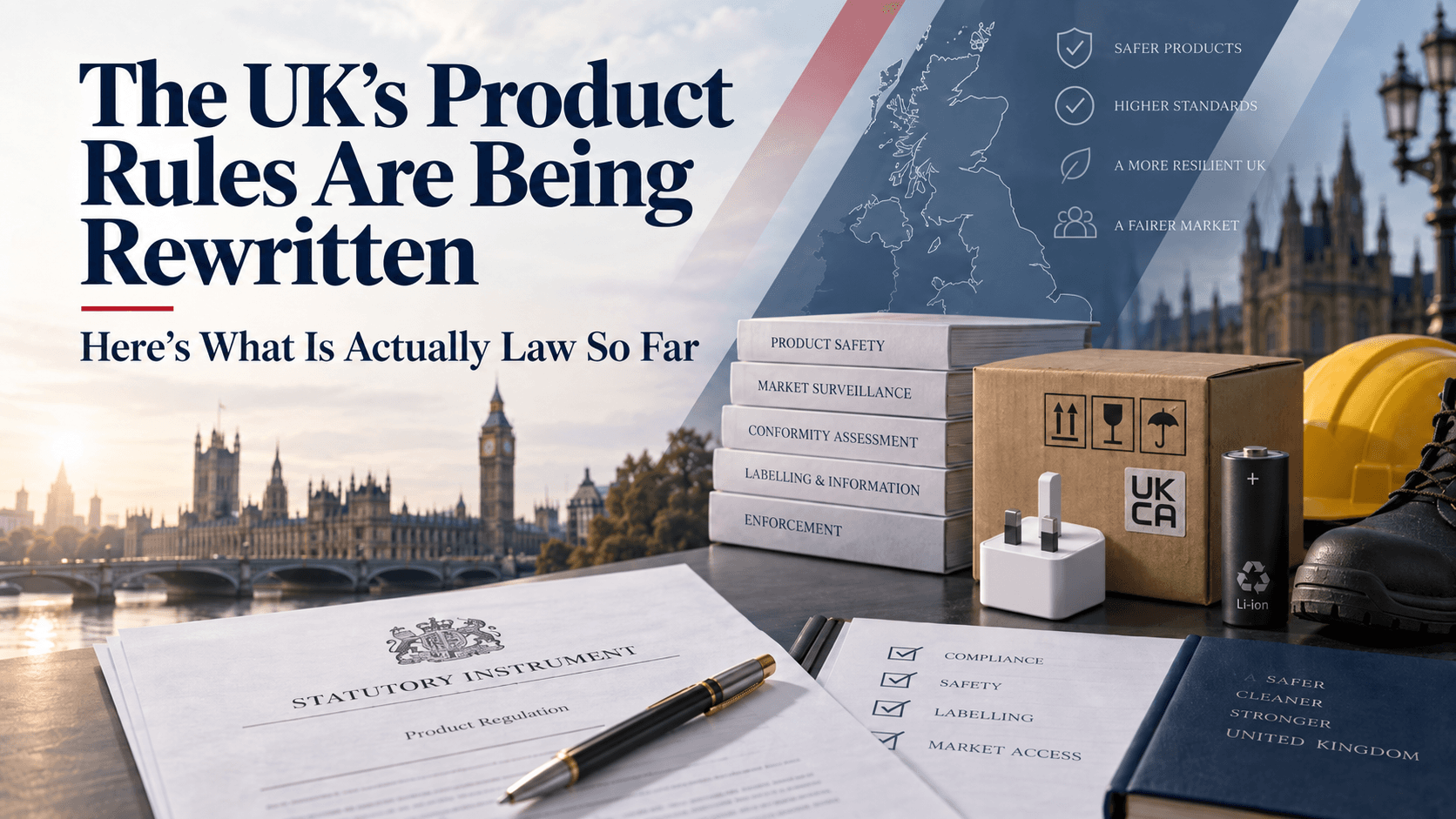 The UK's Product Rules Are Being Rewritten - Here's What Is Actually Law So Far
